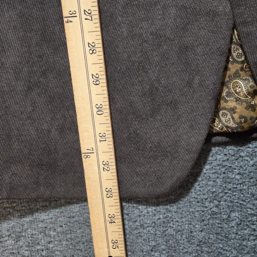 Ralph Lauren Sport Coat 48R‎ Brown Corduroy Blazer Jacket Classic Casual